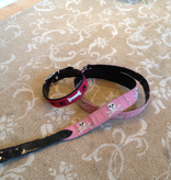 Canvas DOG COLLAR AND LEASH - ANOTHER USE FOR A BELT CANVAS