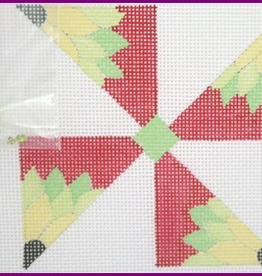 Canvas PINWHEEL CORAL MUM  LL194J  SALE  REG $39