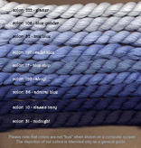 Fibers Silk and Ivory    ADMIRAL BLUE  36