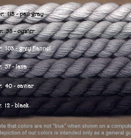 Fibers Silk and Ivory    040  CAVIAR