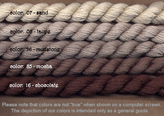 Fibers Silk and Ivory   085   MOCHA