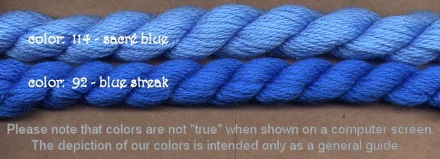 Fibers Silk and Ivory    114  SACRE BLEU