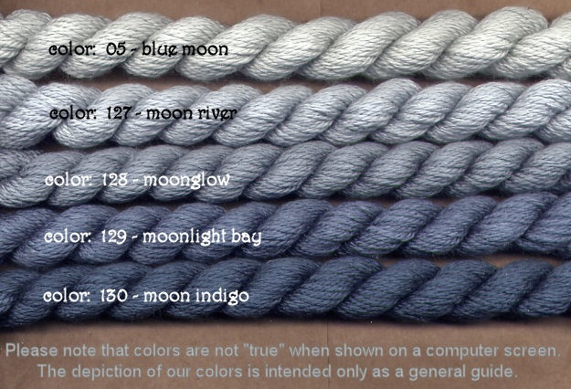 Fibers Silk and Ivory    130  MOON INDIGO