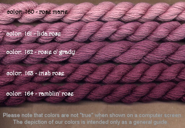 Fibers Silk and Ivory    RAMBLIN ROSE   164