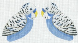 Canvas BLUE BUDGIE CLIP-ON  LL 300M