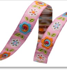 Accessories PINK HAPPI FLOWERS RIBBON  DN410