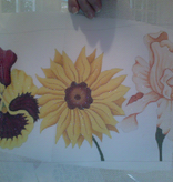 Canvas HAPPY FLOWERS AND SUNFLOWER V058