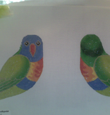 Canvas LORIKEET CLIP-ON  LL 306N