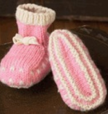 Yarn THRUM MITTENS AND BOOTIES SET