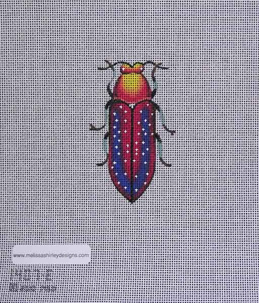 Canvas BEETLE  RED/YELLOW 1407E