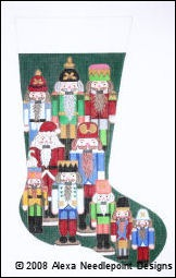 Canvas NUTCRACKERS STOCKING  CS7125-S