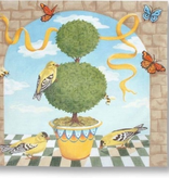 Canvas GOLDFINCH & TOPIARY  KSHPL24
