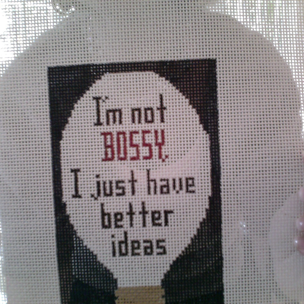 Canvas I'M NOT BOSSY... S53