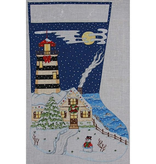 Canvas LIGHTHOUSE STOCKING 1836