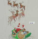 Canvas SANTA REINDEER  XS2302