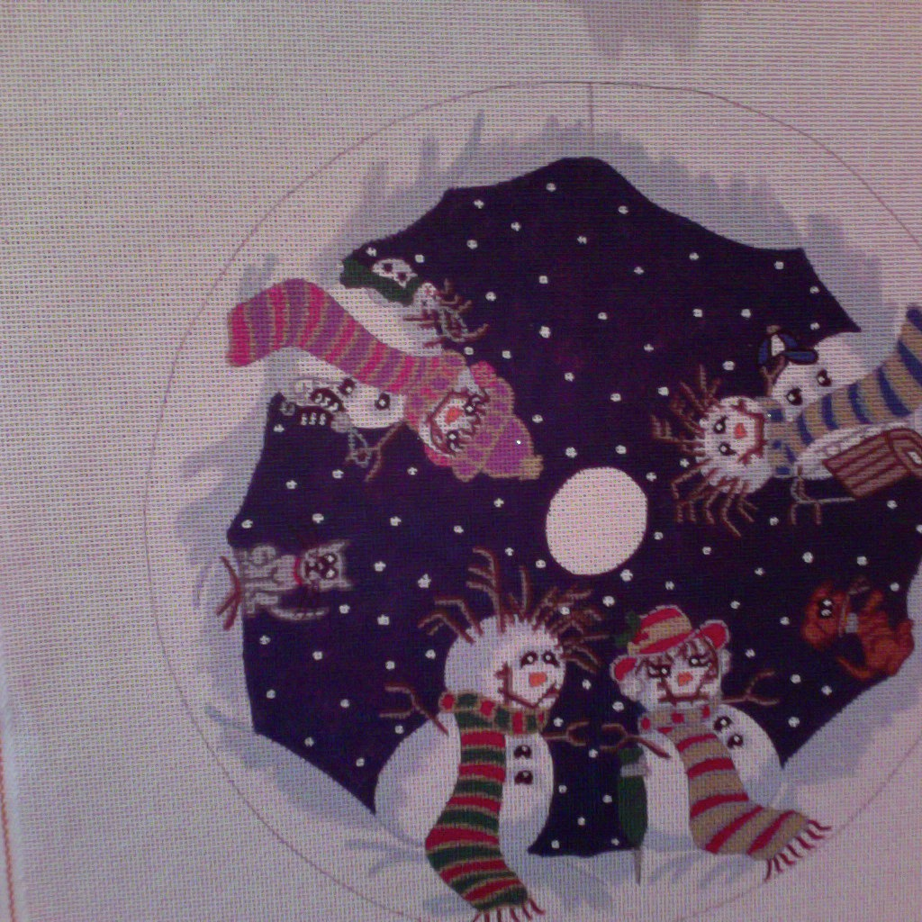 Canvas TWIGG FAMILY MINI TREE SKIRT TSM50