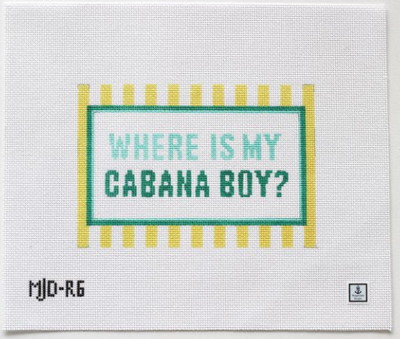 Canvas WHERE IS MY CABANA BOY  MJDR6