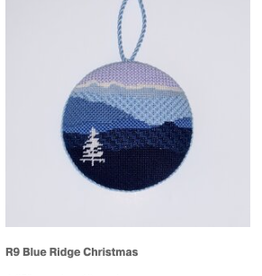 Canvas BLUE RIDGE CHRISTMAS  R9