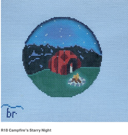 Canvas CAMPFIRE STARRY NIGHT  R18