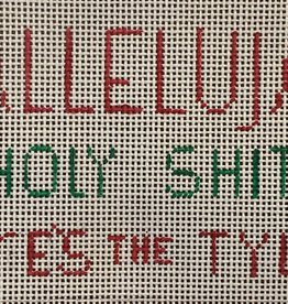 Canvas HALLELUJAH, HOLY SHIT  DS41