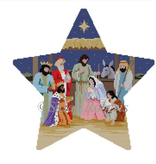 Canvases NATIVITY TREE TOPPER  3395