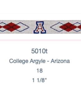 Canvas COLLEGE ARGYLE BELT - ARIZONA  5010T