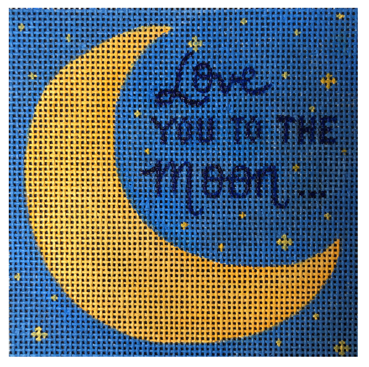 Canvas LOVE YOU TO THE MOON  ME35