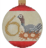 Canvas 12 DAYS BAUBLE - 6 GEESE  NTG1636
