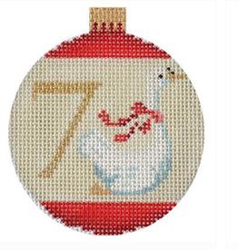 Canvas 12 DAYS BAUBLE - 7 SWANS  NTG1637