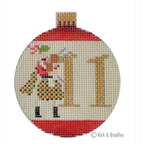 Canvas 12 DAYS BAUBLE - 11 PIPERS  NTG16311