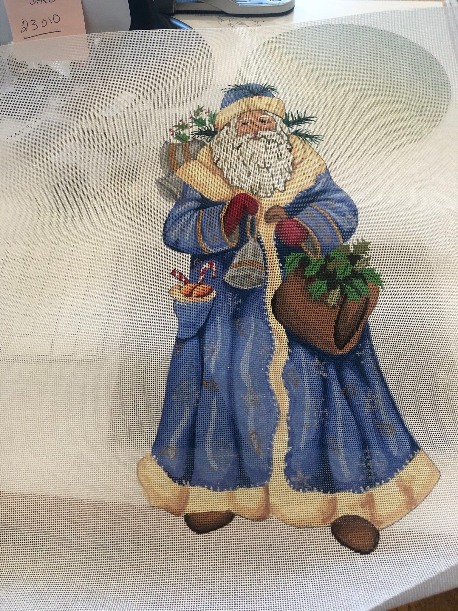 Canvas PERE NOEL IV - PILLOW STYLE  GE609