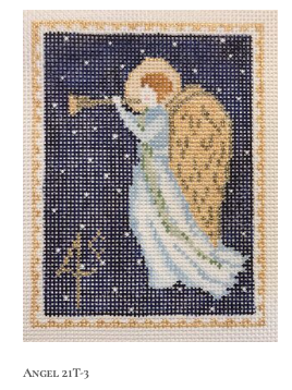 Canvas VINTAGE STAMP - ANGEL  21T3