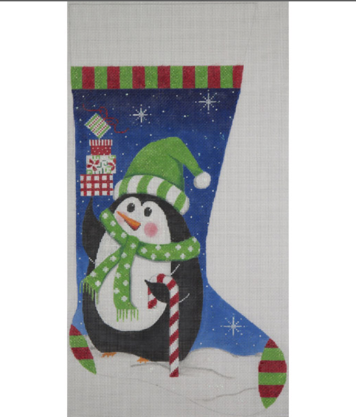 Canvas PENGUIN GIFTS STOCKING 2436