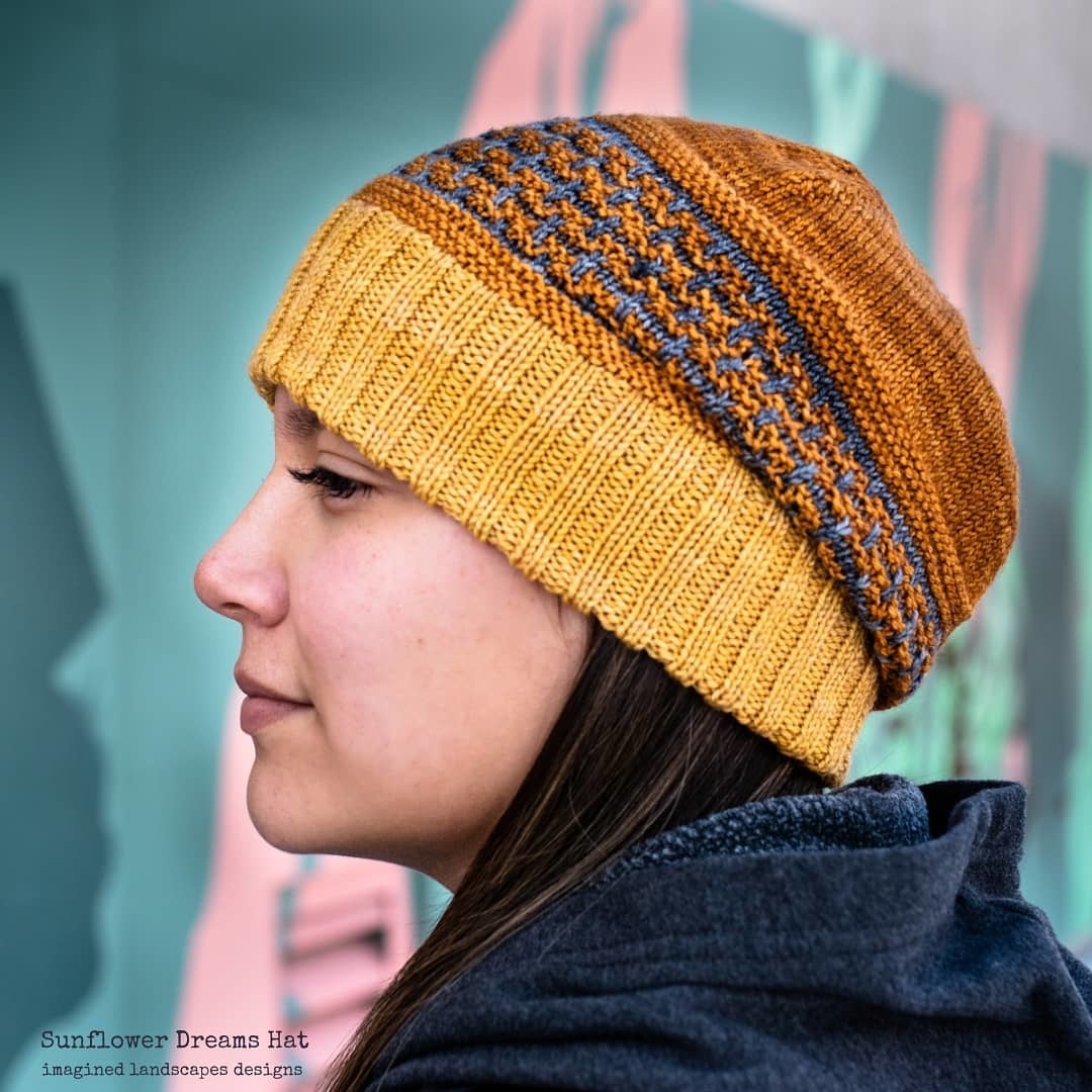 Yarn SUNFLOWER DREAMS HAT KIT