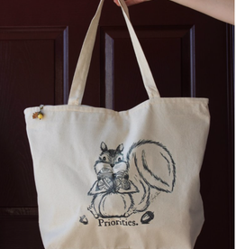 Accessories SQUIRREL PRIORITIES TOTE