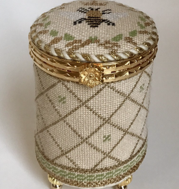 Canvas QUEEN BEE HINGED BOX  WITH HARDWARE FSR17