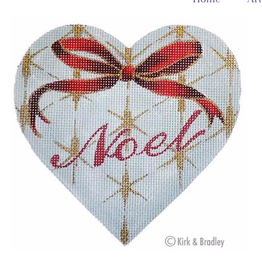 Canvas NOEL HEART  KB052