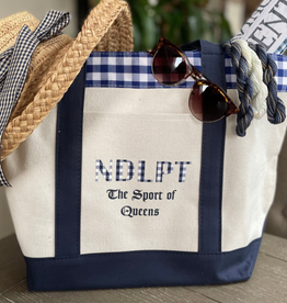 Accessories NEEDLPOINT THE SPORT OF QUEENS TOTE BAG