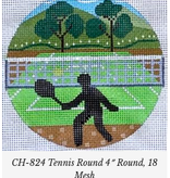 Canvas TENNIS ROUND  CH824