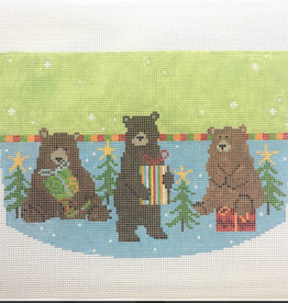 Canvas BEARS STOCKING CUFF   PCH022
