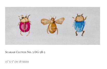 Canvas SCARAB TRIO CLUTCH 3  DG3B3