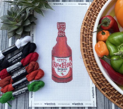 Canvas FRANKS RED HOT SAUCE  WS049W