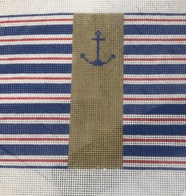 Canvas ANCHOR AND STRIPES SMALL FLAT   SF03