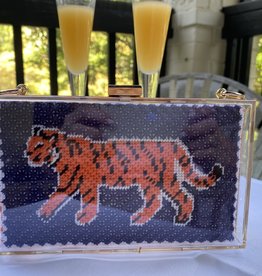 Canvas Stefanie Chase Stitch Guide - Tiger by KCN