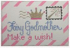 Canvas FAIRY GODMOTHER  LETTER PILLOW 300