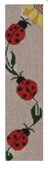 Canvas LADYBUG BOOKMARK  BKM104