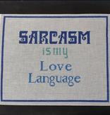 Canvas SARCASM IS MY LOVE LANGUAGE    JT101