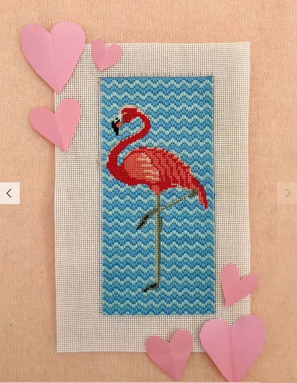 Canvas PINK FLAMINGO  PR91