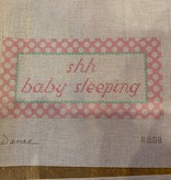 Canvas BABY SLEEPING - PINK A208