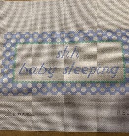 Canvas BABY SLEEPING - BLUE A209